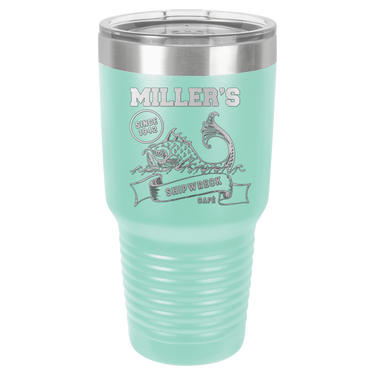Miller's Shipwreck Cafe Tumbler Bottle